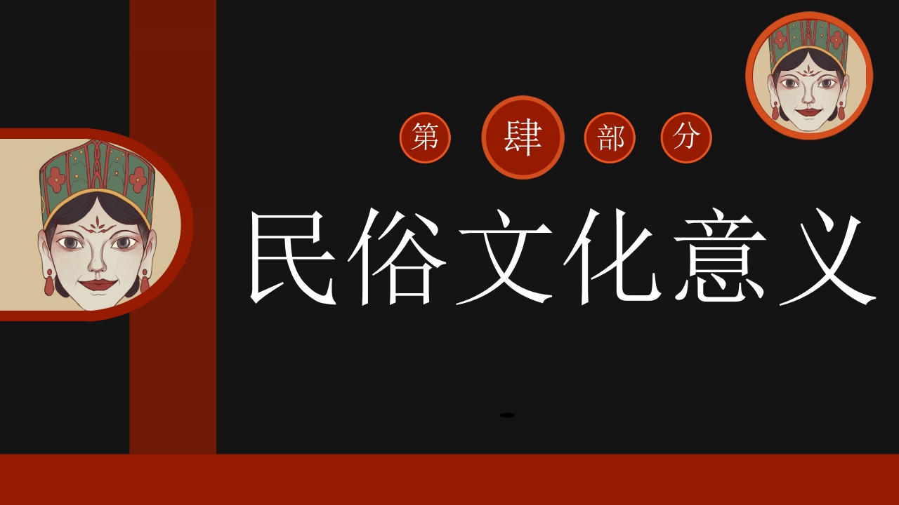 傩戏面具中国非遗文化知识介绍PPT课件24