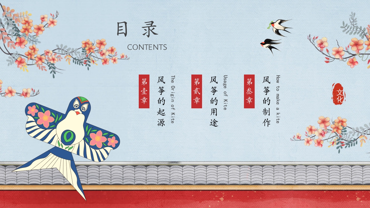 中国传统文化风筝介绍PPT课件下载2