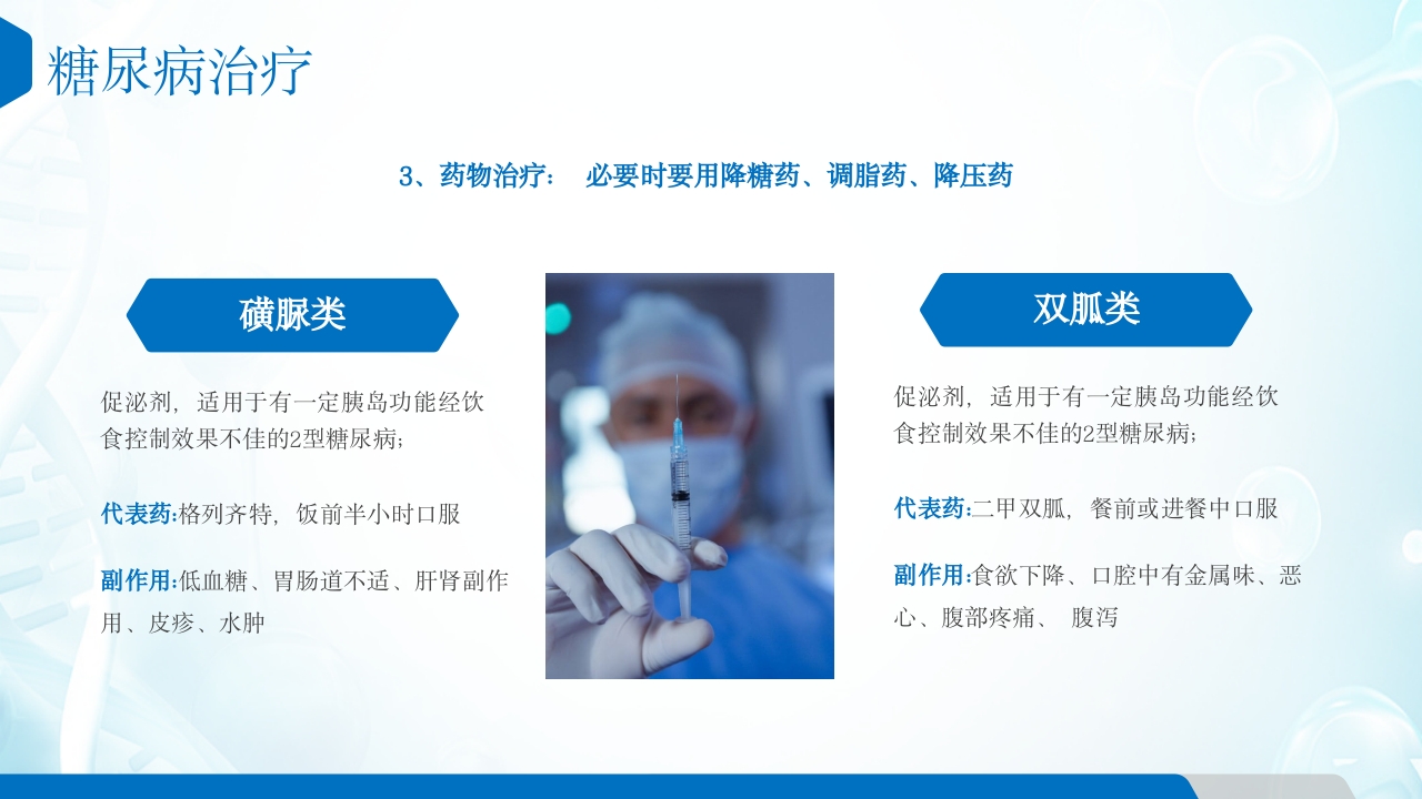 糖尿病患者的护理查房ppt课件34