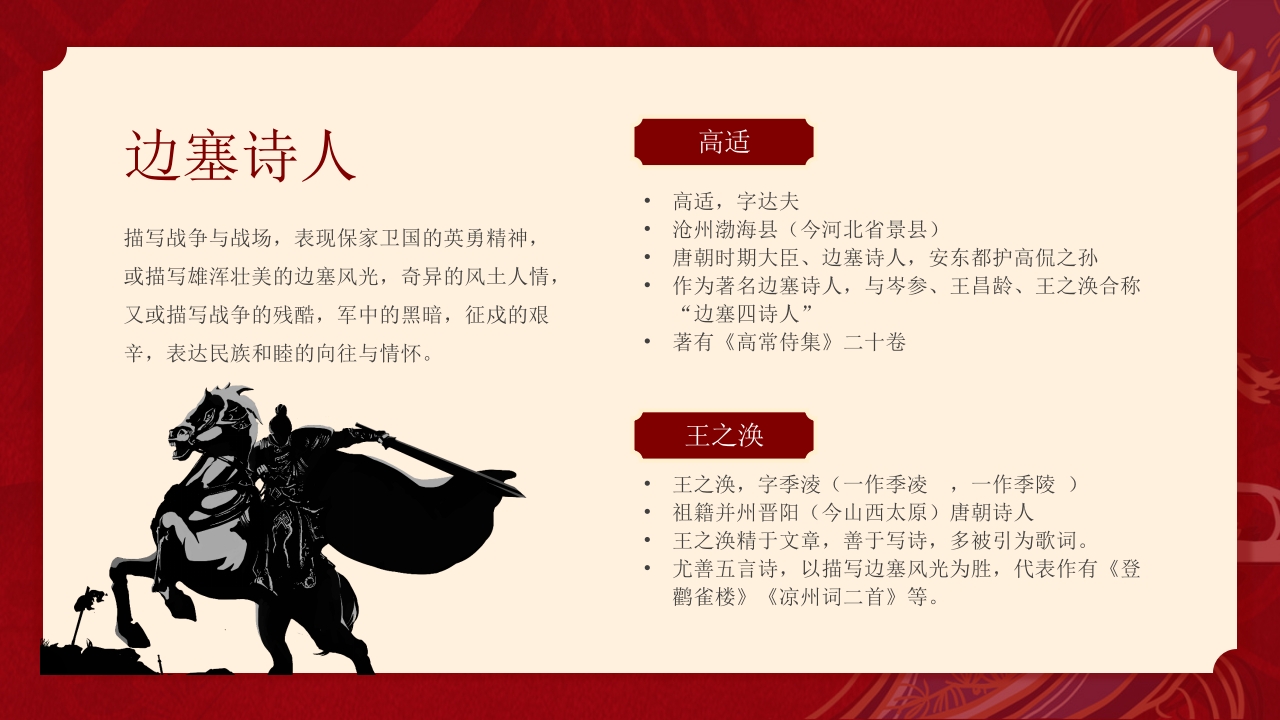 唐诗文学常识PPT课件下载11