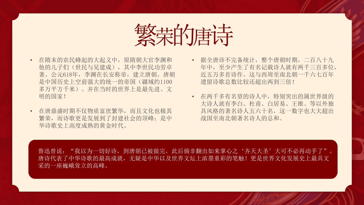 唐诗文学常识PPT课件下载6