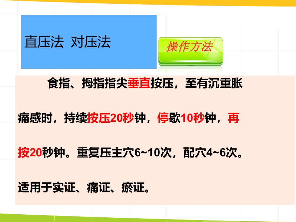 耳穴埋豆与常见病取穴·讲座课件PPT课件11