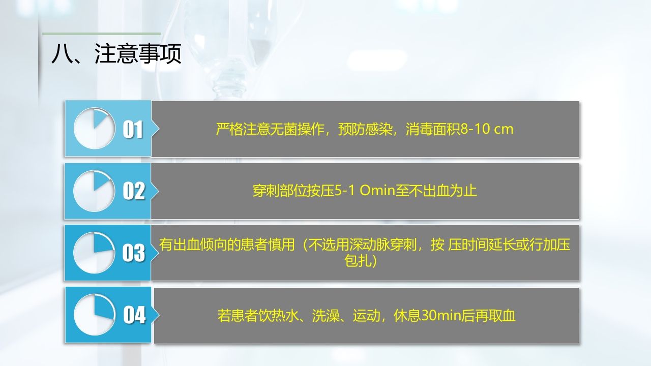 动脉血气的采集与分析PPT课件24