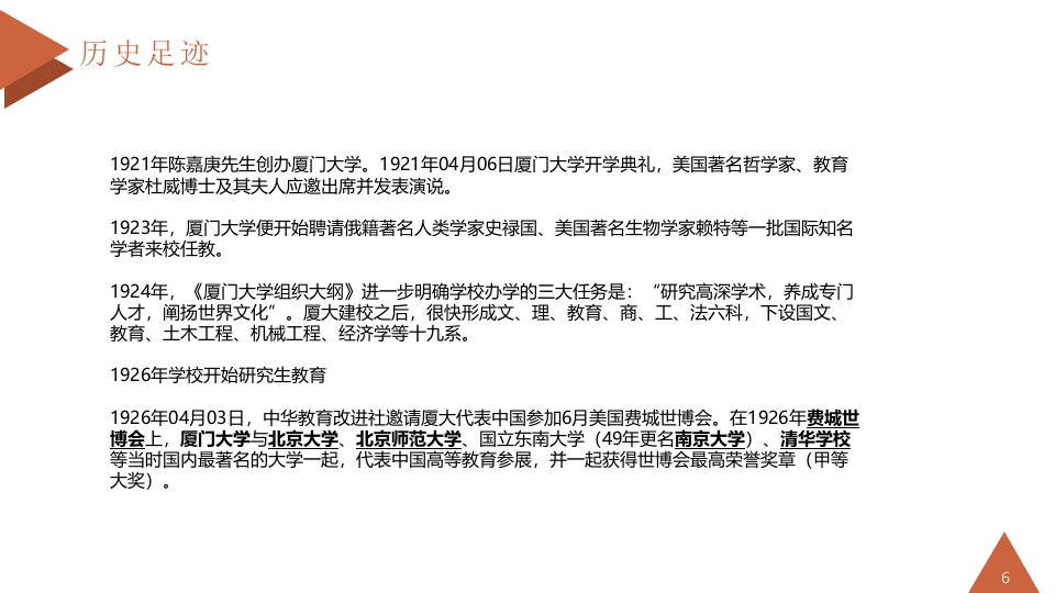 厦门大学介绍PPT课件6