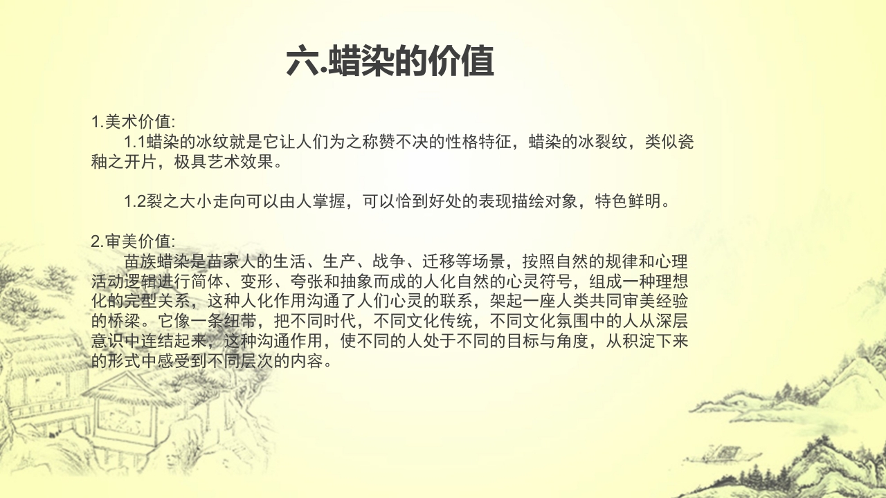 中国传统文化蜡染介绍PPT课件下载17