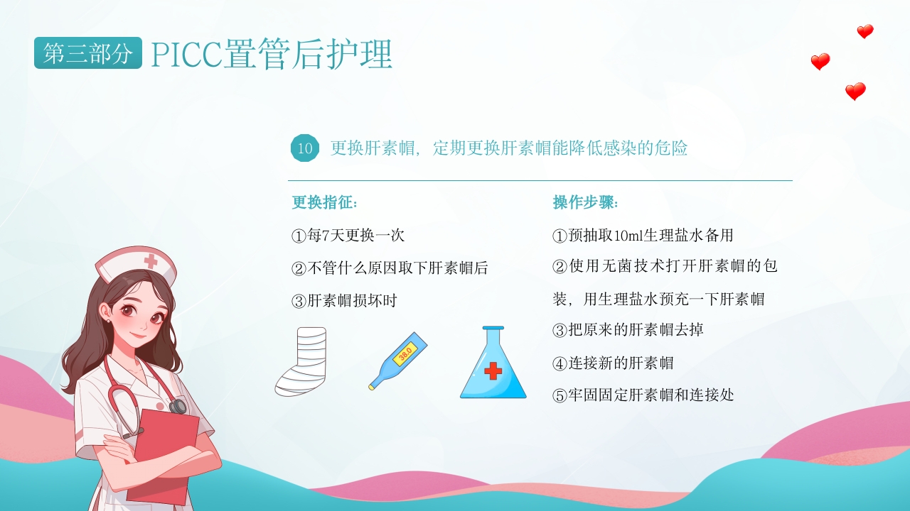 PICC置管护理护士培训PPT课件下载19