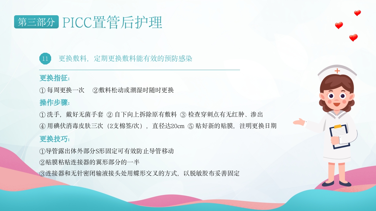 PICC置管护理护士培训PPT课件下载20
