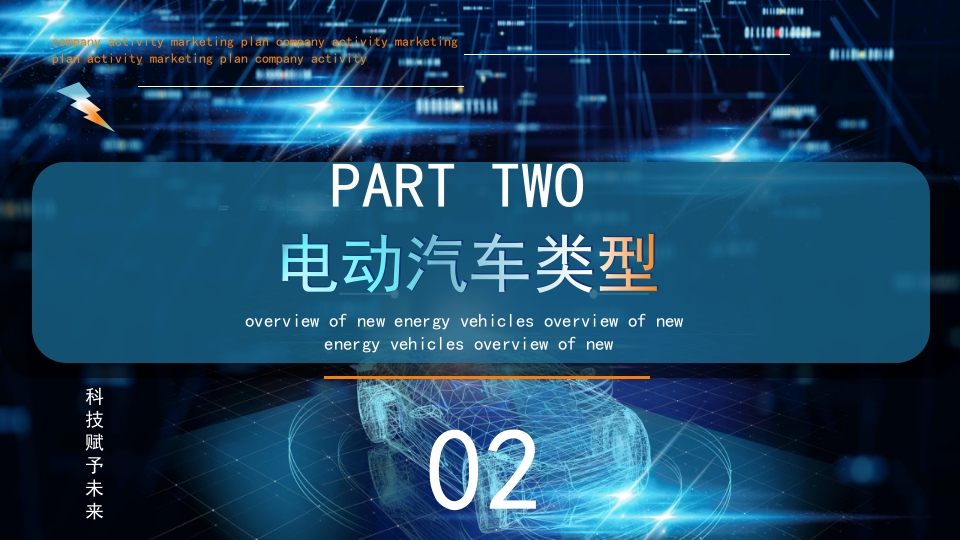 科技风新能源汽车技术PPT课件8
