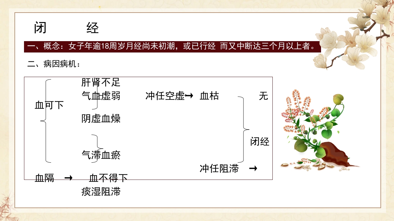中医妇科·月经病PPT课件11