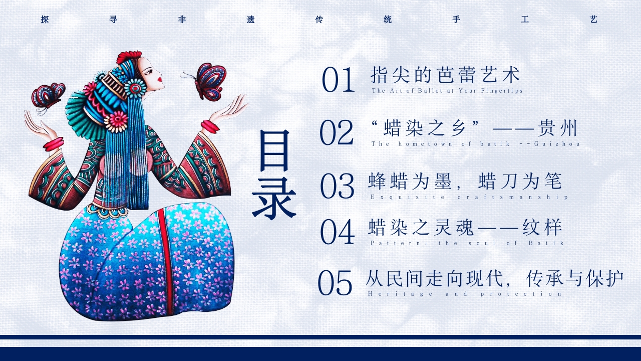 贵州蜡染艺术培训PPT课件2