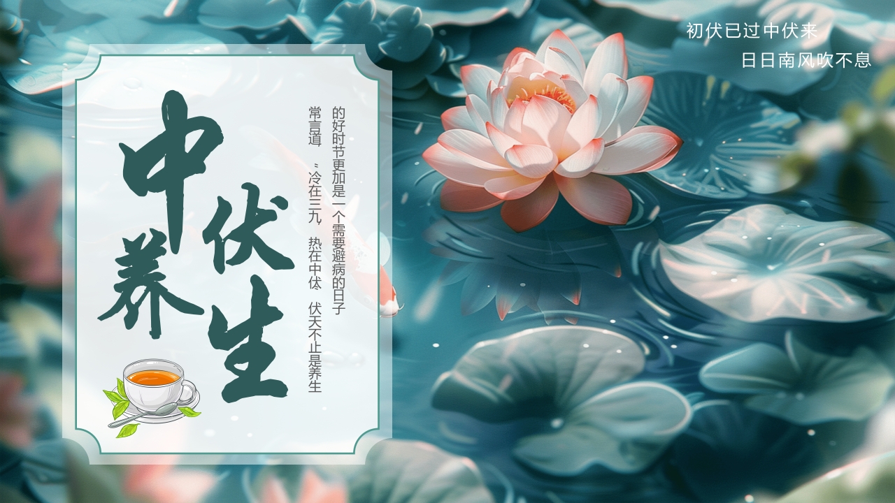 中伏养生PPT课件下载1