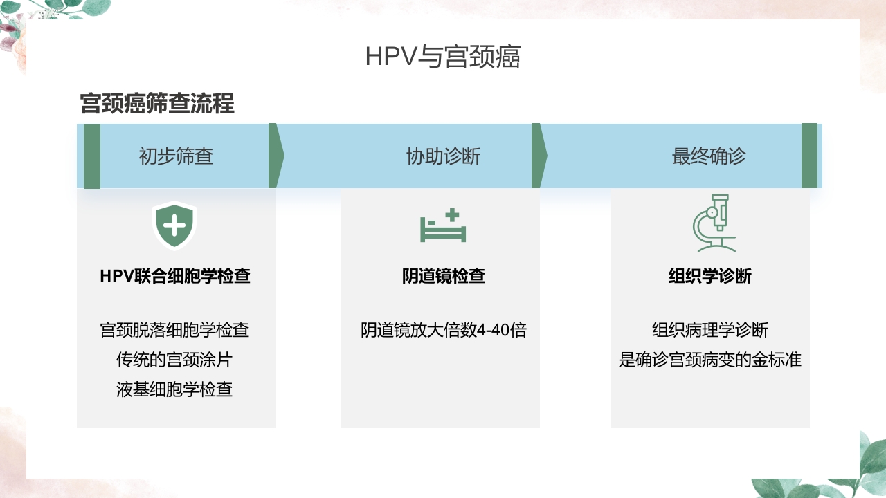 人乳头瘤病毒（HPV）与宫颈癌知识科普PPT课件14