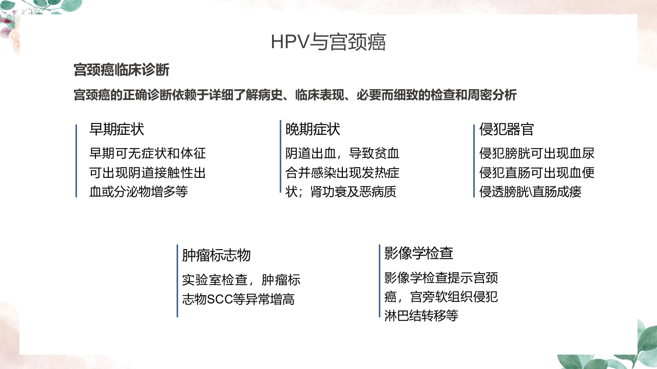 人乳头瘤病毒（HPV）与宫颈癌知识科普PPT课件17