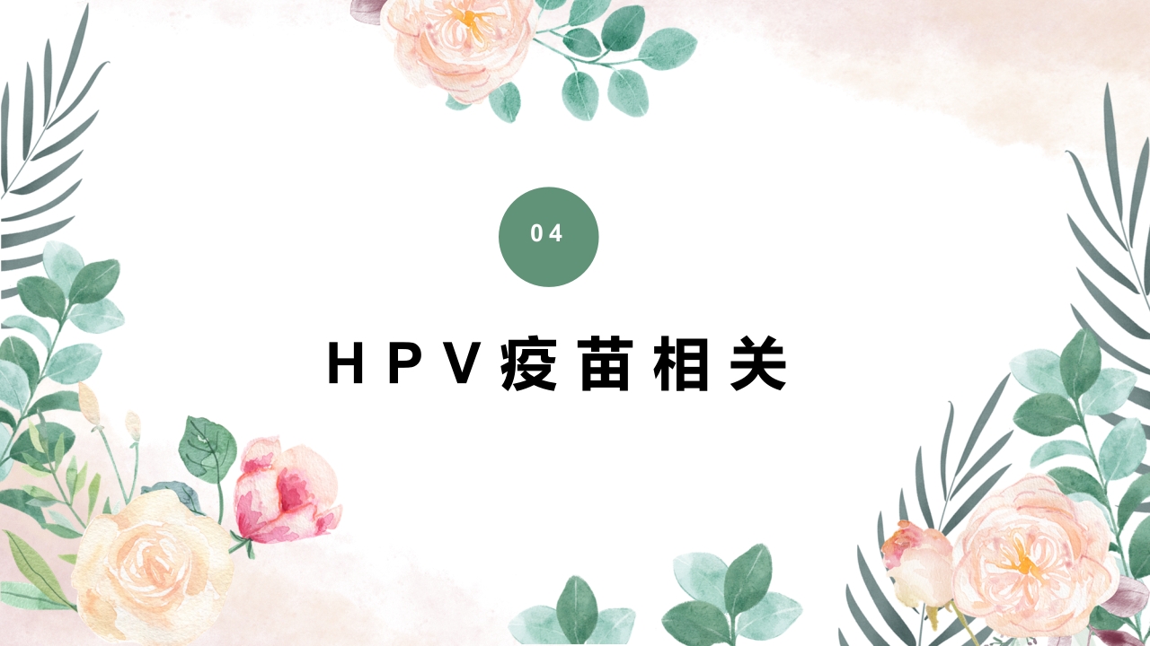 人乳头瘤病毒（HPV）与宫颈癌知识科普PPT课件23