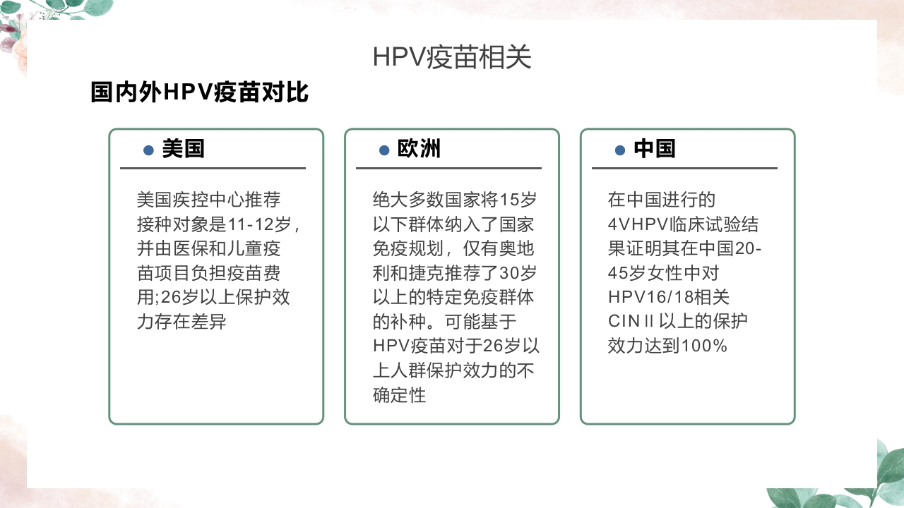 人乳头瘤病毒（HPV）与宫颈癌知识科普PPT课件26
