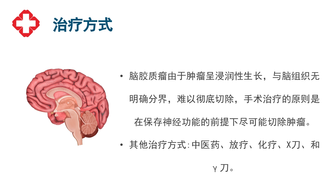 神经外科手术配合ppt大脑半球胶质瘤PPT课件14