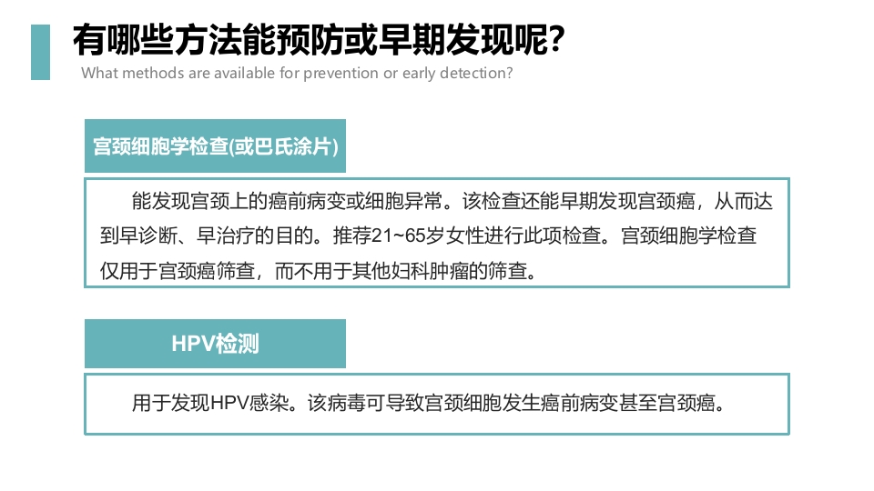 宫颈癌科普知识PPT课件7