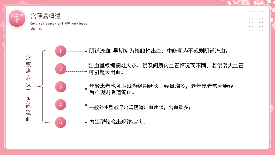 女性宫颈癌和HPV小常识分享PPT课件8