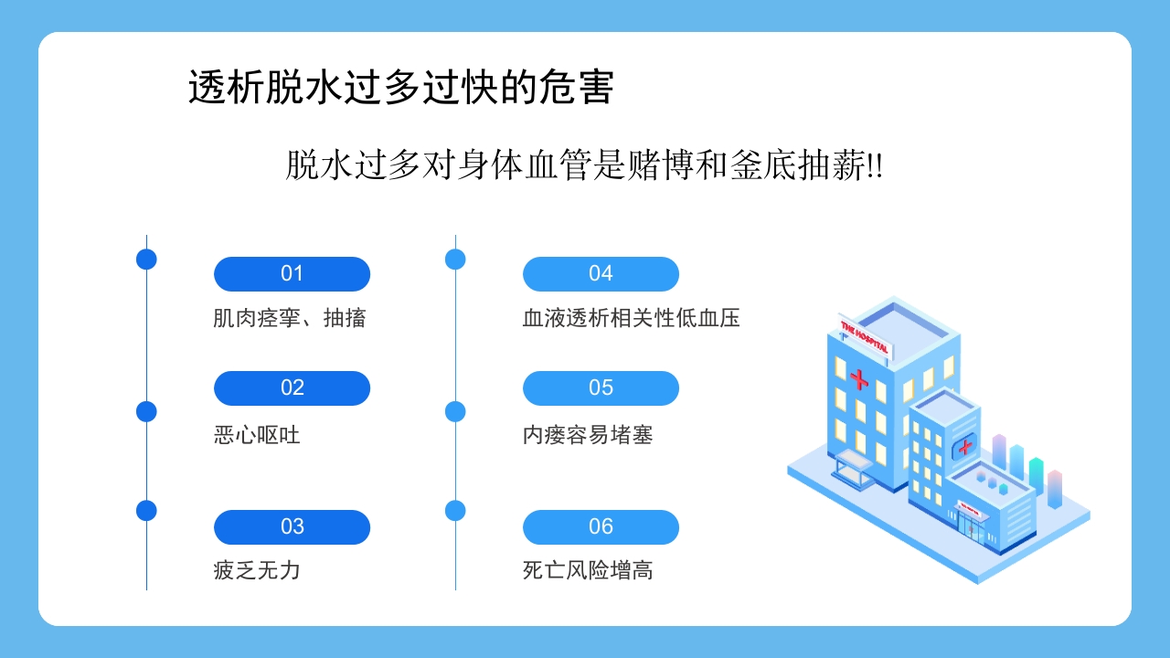 血液透析患者水分控制的管理健康宣教PPT课件14