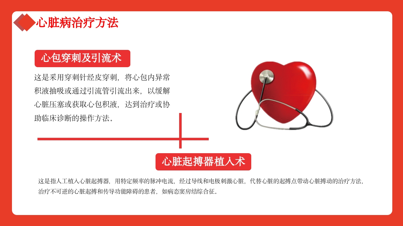 心脏疾病预防公益宣传知识讲座PPT课件18
