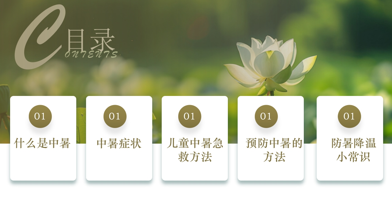 夏季现场急救之中暑的急救知识培训PPT课件2