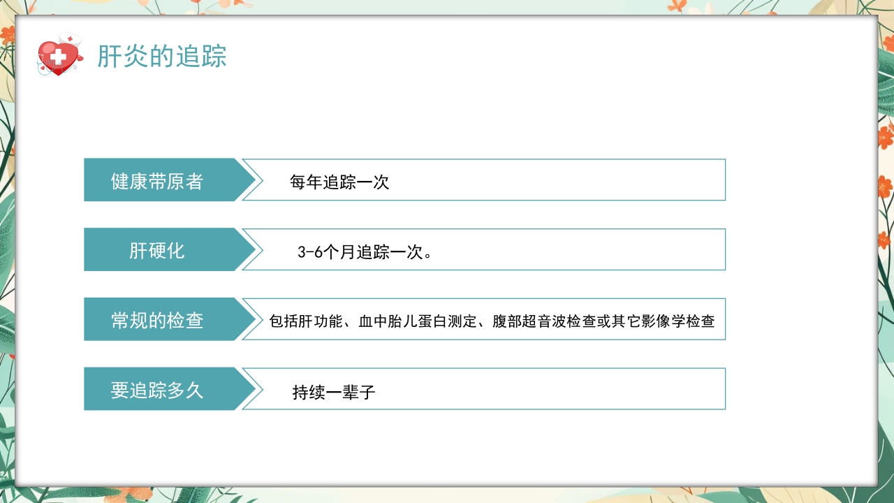 全国爱肝日肝癌的预防与治疗培训PPT课件17