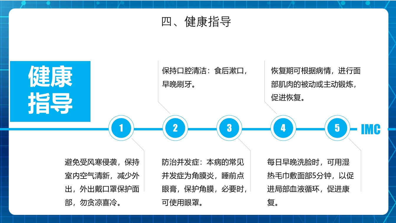 面瘫病人的护理PPT课件下载8