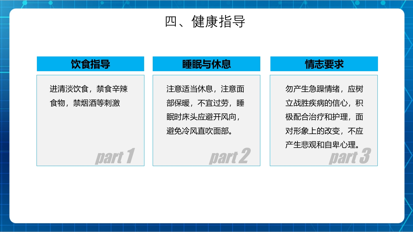 面瘫病人的护理PPT课件下载9