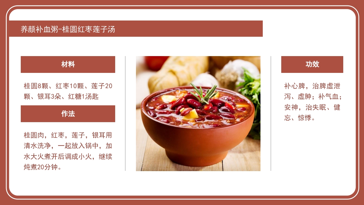 养生美容药膳介绍培训PPT课件17