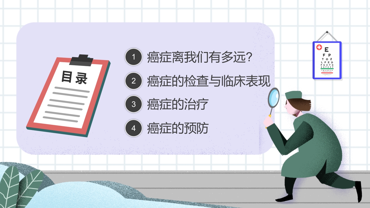 癌症的认识和预防宣传讲座科普PPT课件2