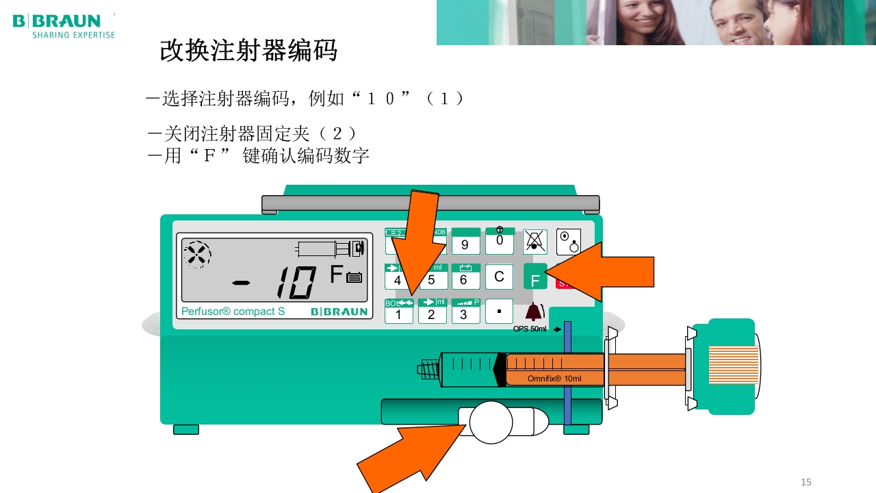 贝朗微量注射泵产品操作说明PPT课件15