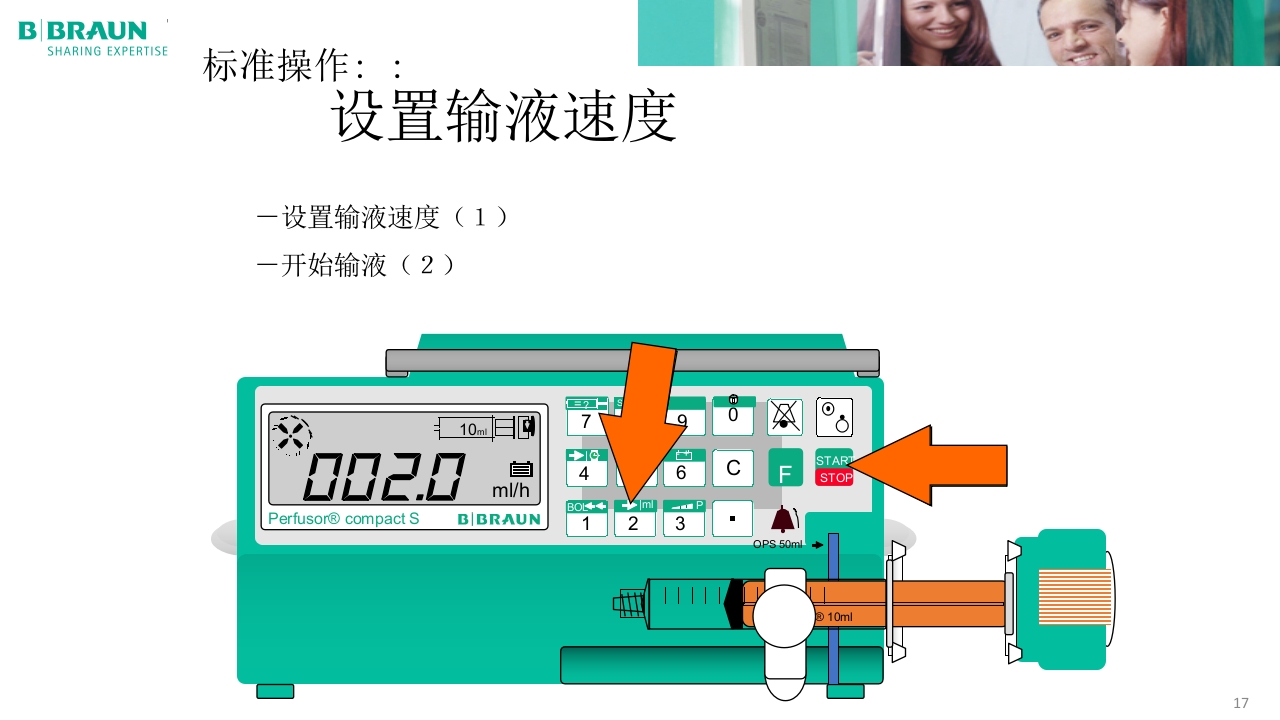贝朗微量注射泵产品操作说明PPT课件17