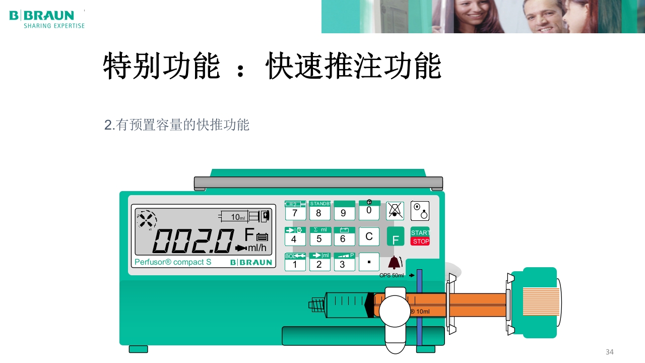 贝朗微量注射泵产品操作说明PPT课件34