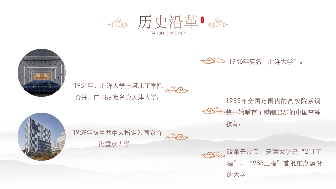 天津大学学校介绍PPT课件下载7