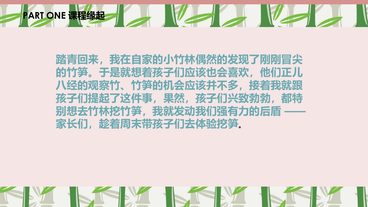 《竹子真好玩》幼儿园中班班本课程故事PPT课件4