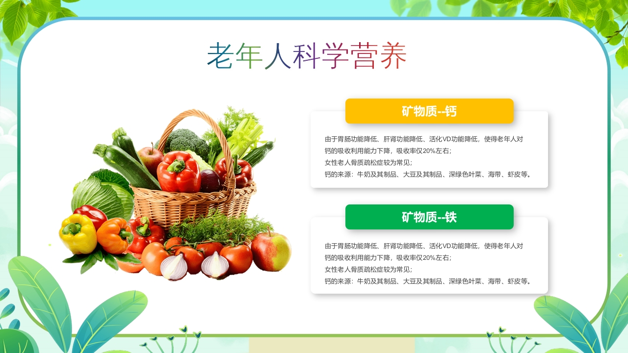 老年人营养与膳食指南PPT课件7