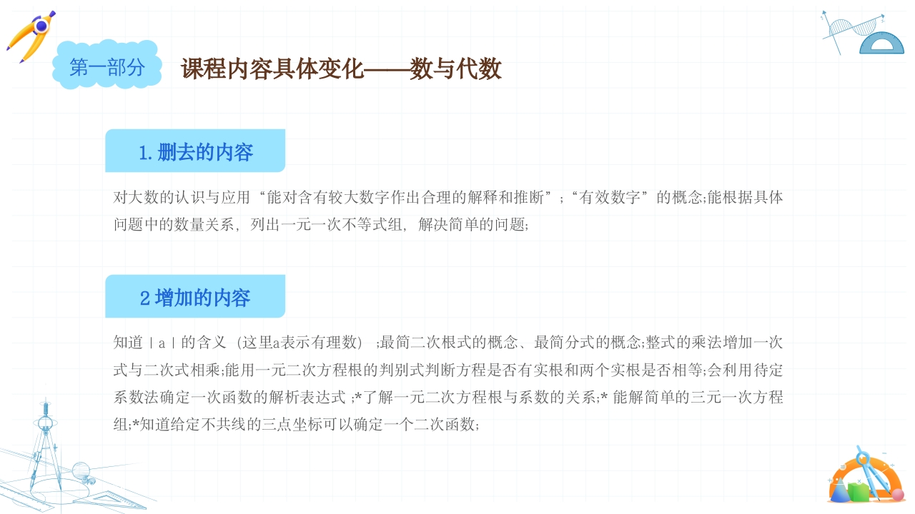 初中数学课程标准解读PPT课件10