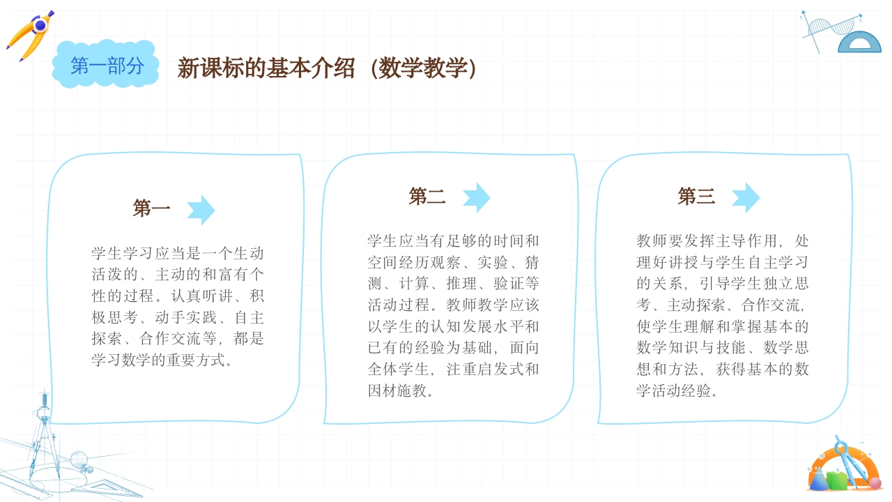 初中数学课程标准解读PPT课件7