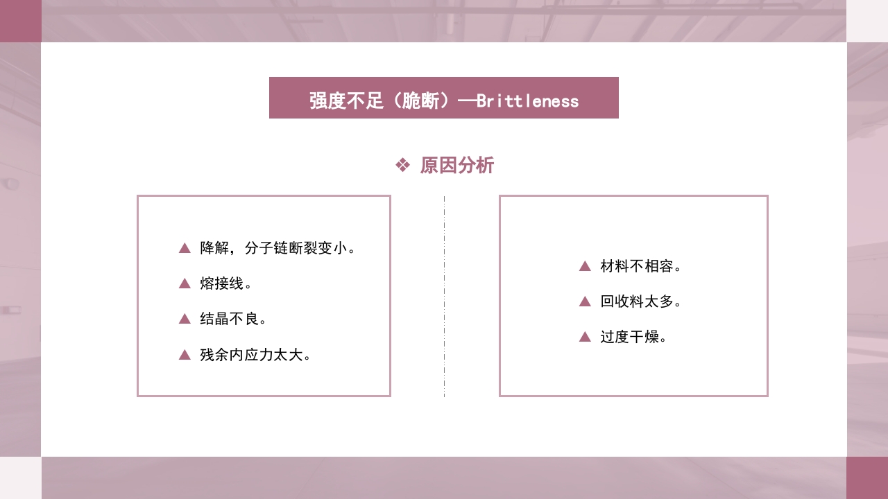注塑成型原理及工艺流程技术培训PPT课件64