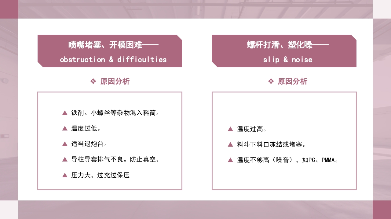 注塑成型原理及工艺流程技术培训PPT课件67