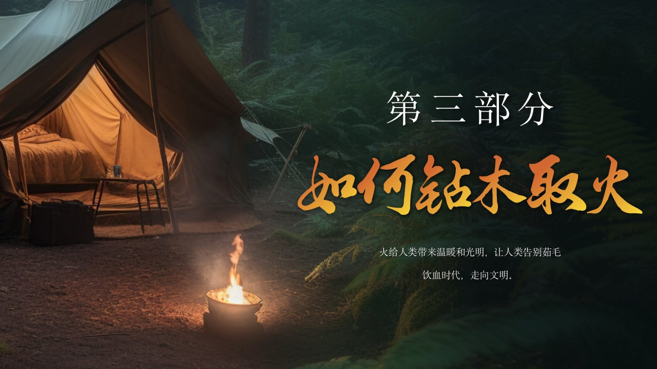 钻木取火介绍PPT课件下载16