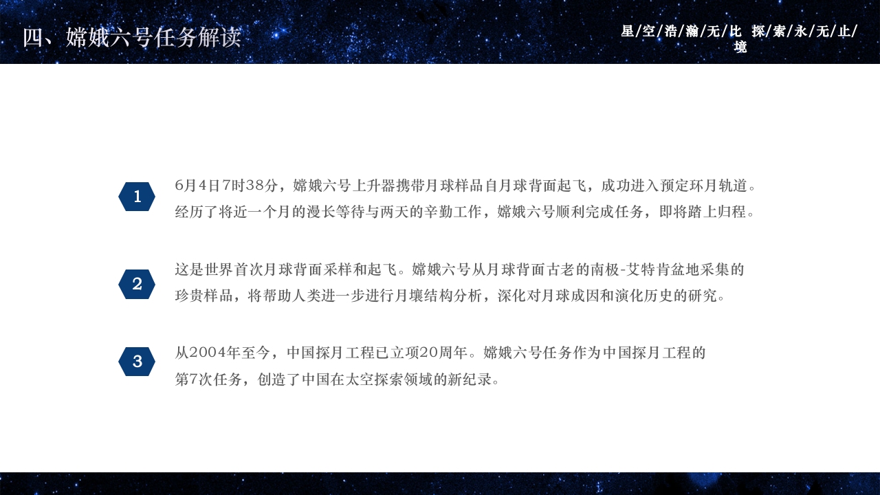 中国航天嫦娥六号探测器成功发射PPT课件28