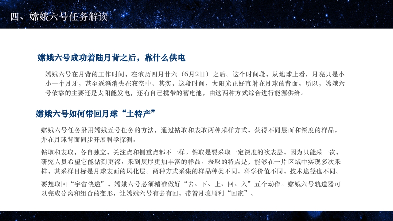 中国航天嫦娥六号探测器成功发射PPT课件32