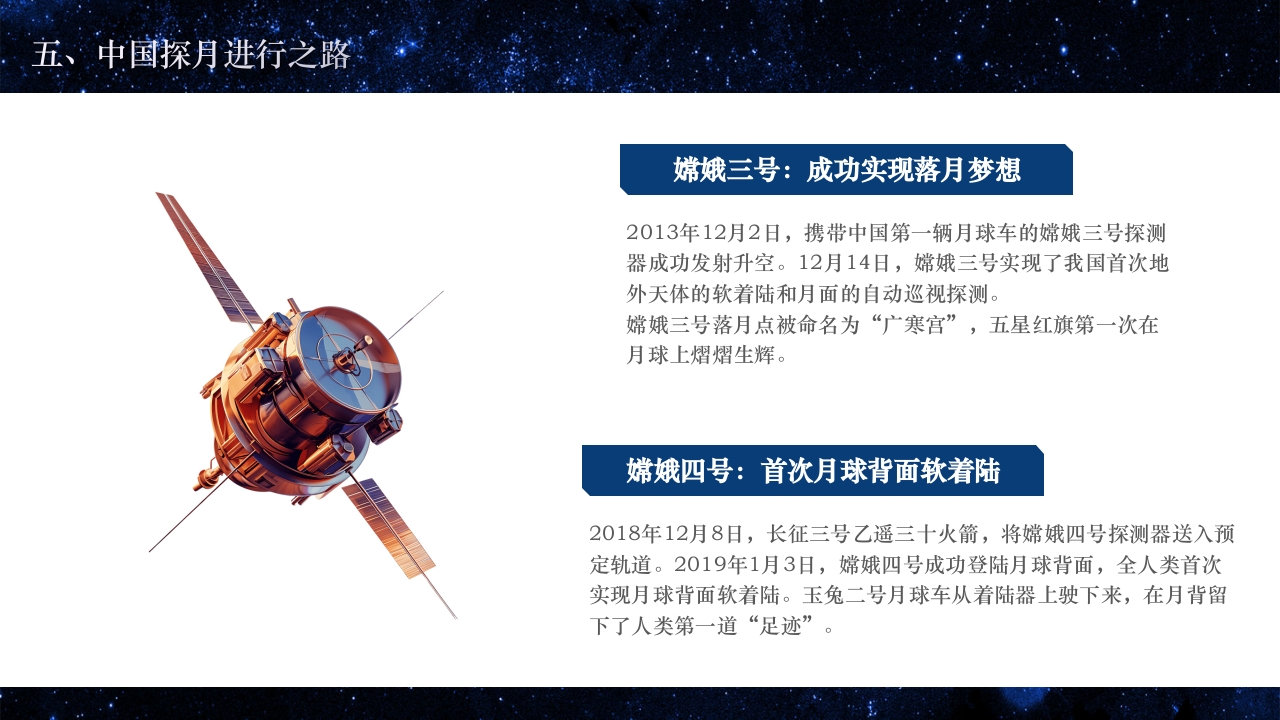 中国航天嫦娥六号探测器成功发射PPT课件37