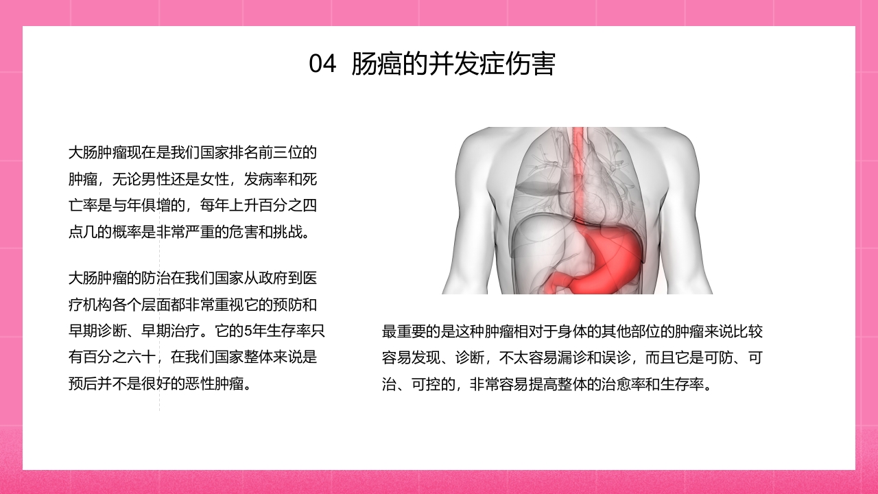 怎样预防肠癌医学知识PPT课件21