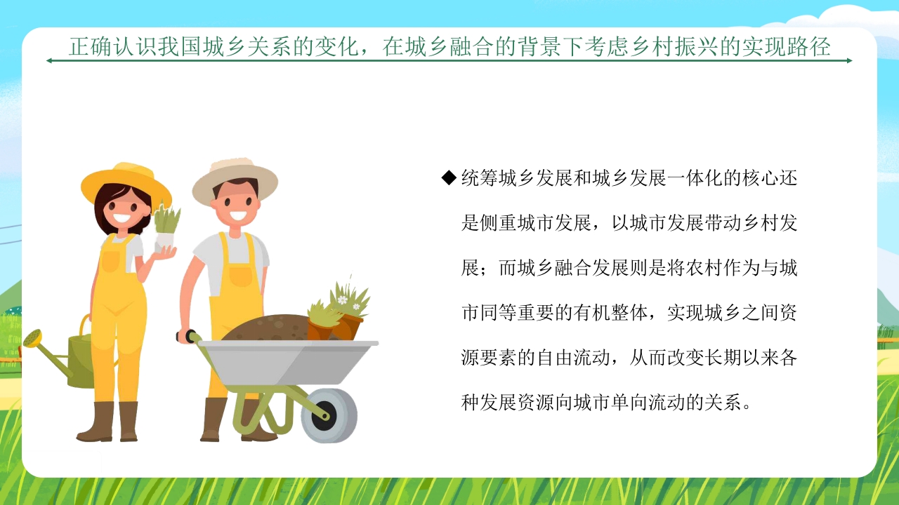全面推进乡村振兴的四个关键问题学习中央农村工作会议PPT课件6