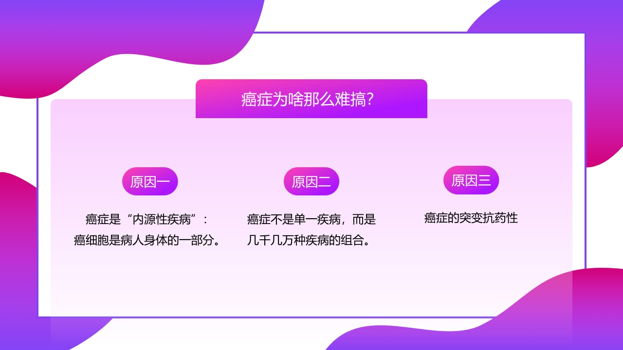 癌症肿瘤知识讲座PPT课件9