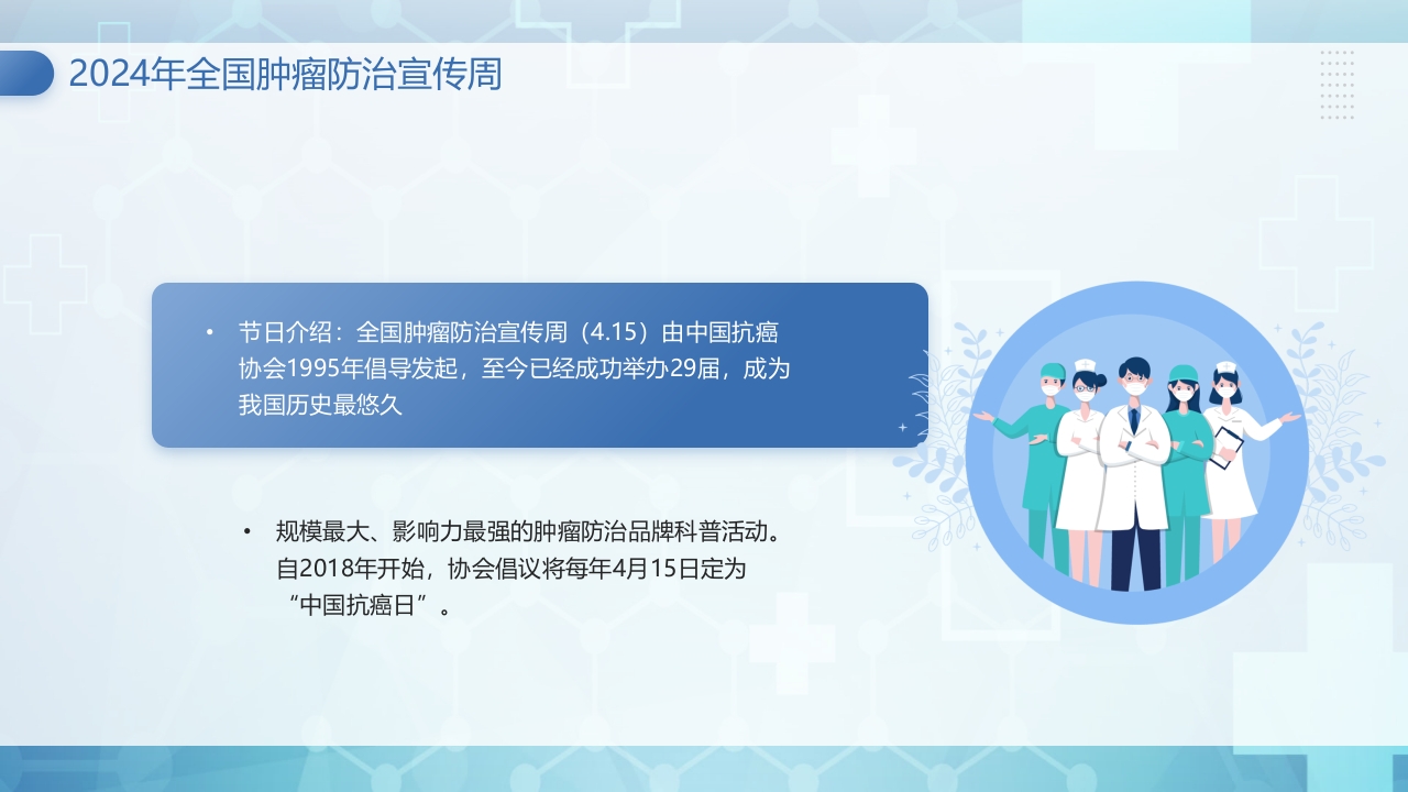 CACA指南你知我知全国肿瘤防治宣传周PPT课件4