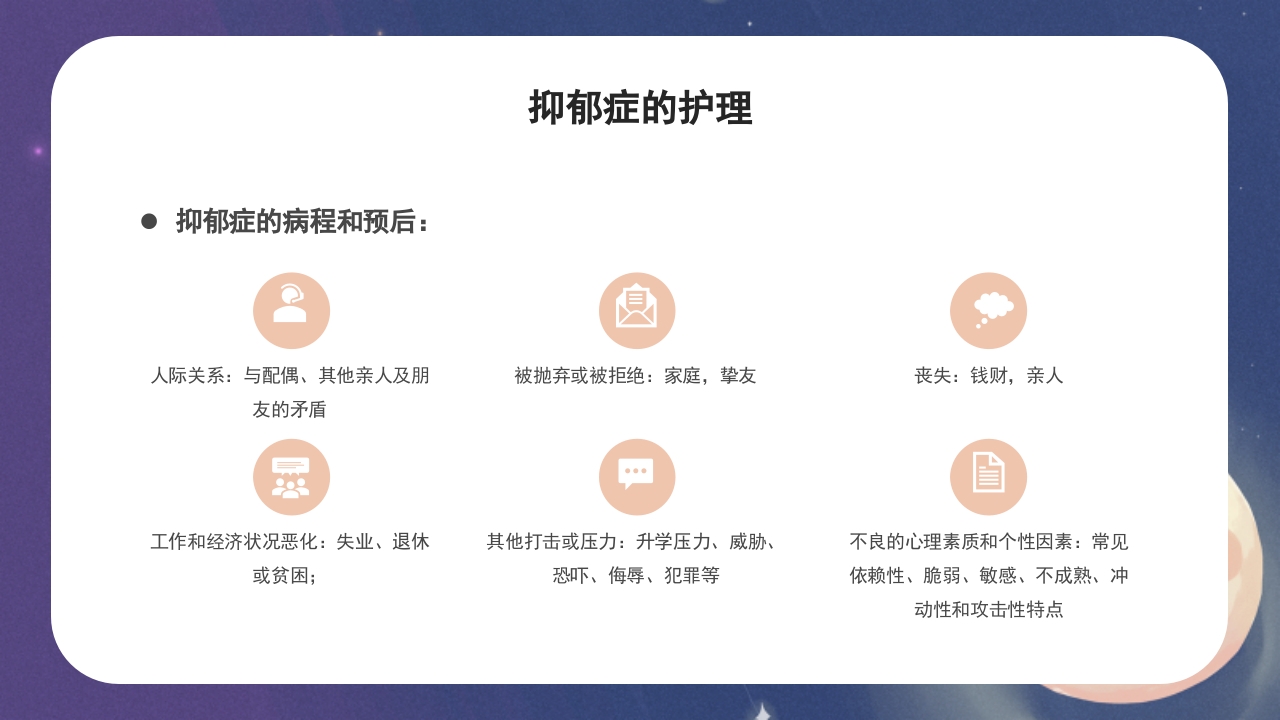 抑郁症的护理PPT课件16