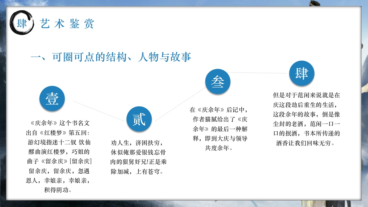 历史小说庆余年介绍PPT课件下载20